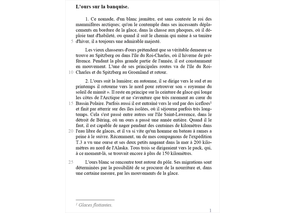 Etude de textes - Page 1