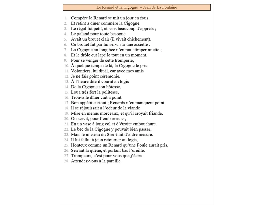 Récitations
