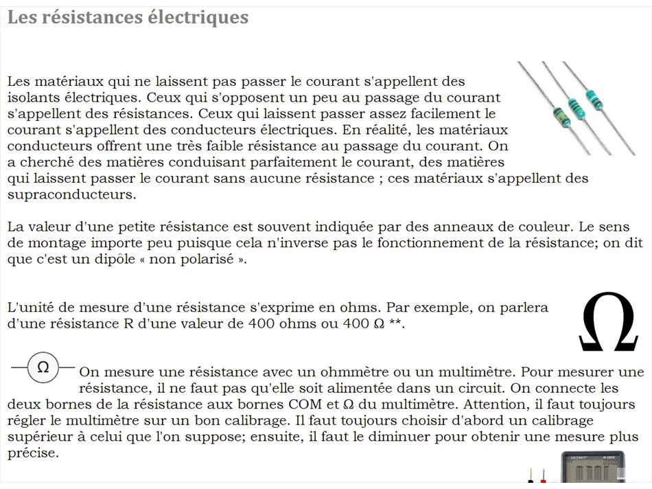 Electricité