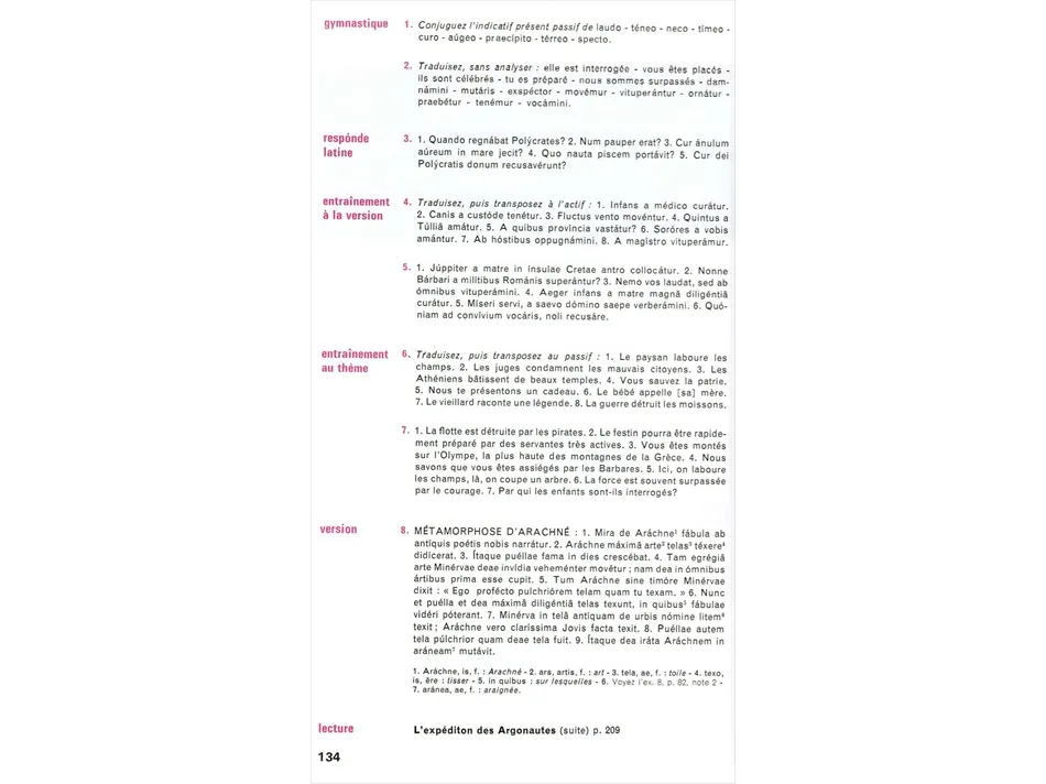 Latin - 2e année - Initiation aux lettres latines - Magnard