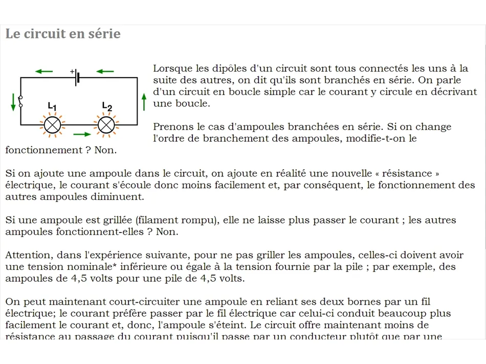 Electricité