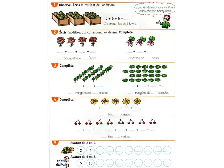 Cours de mathématiques CE1