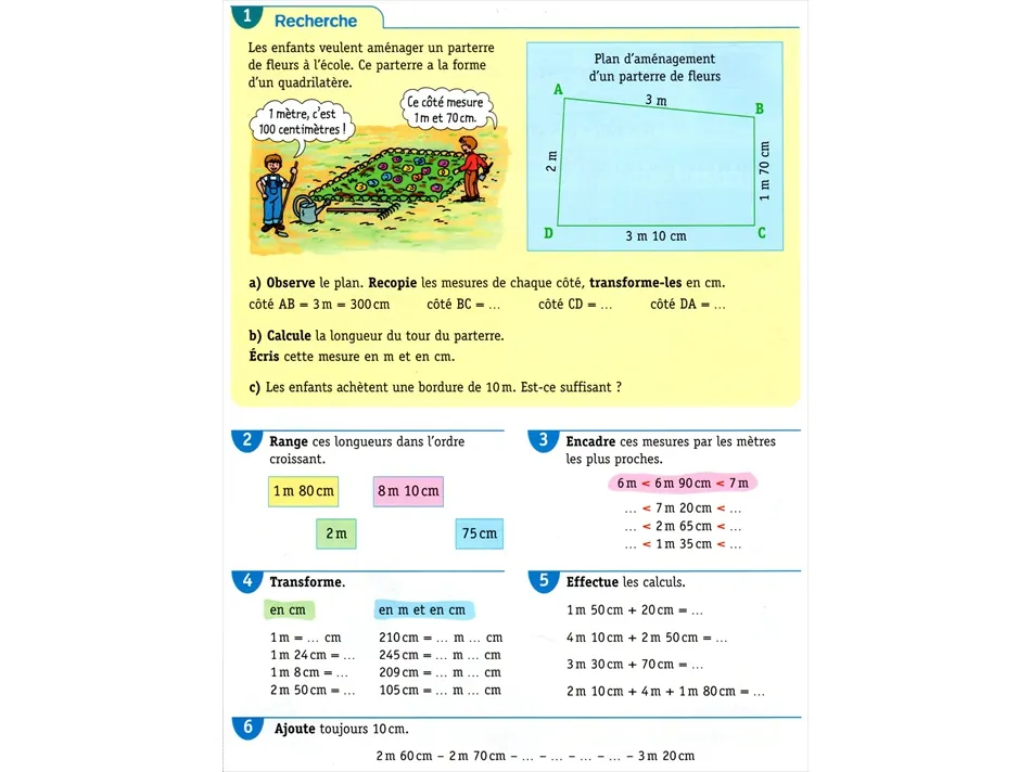 Cours de mathématiques CE2