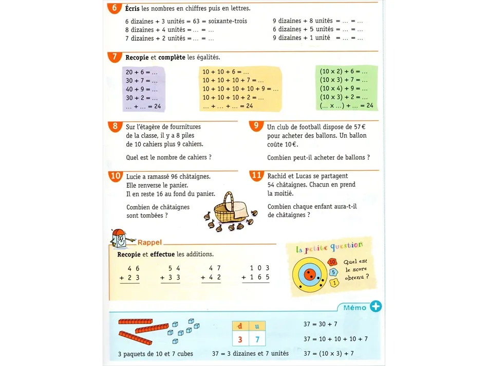 Cours de mathématiques CE2
