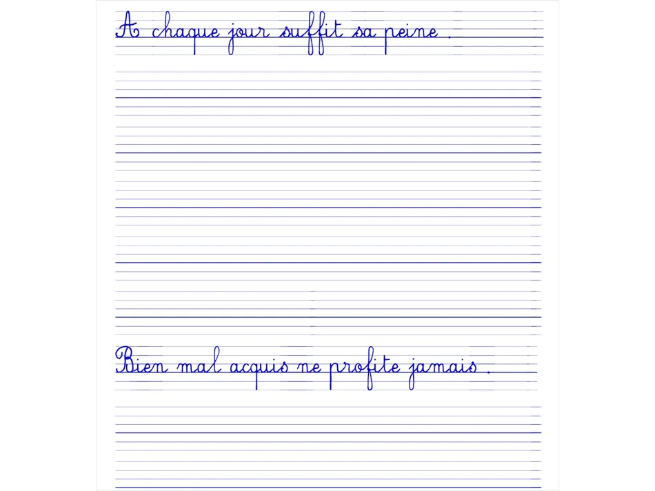 Livret d'écriture