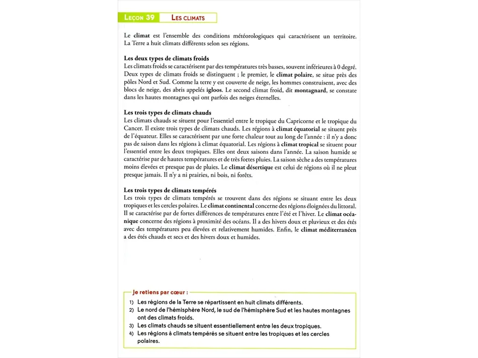 Manuel de géographie CM1 - CM2 - 002