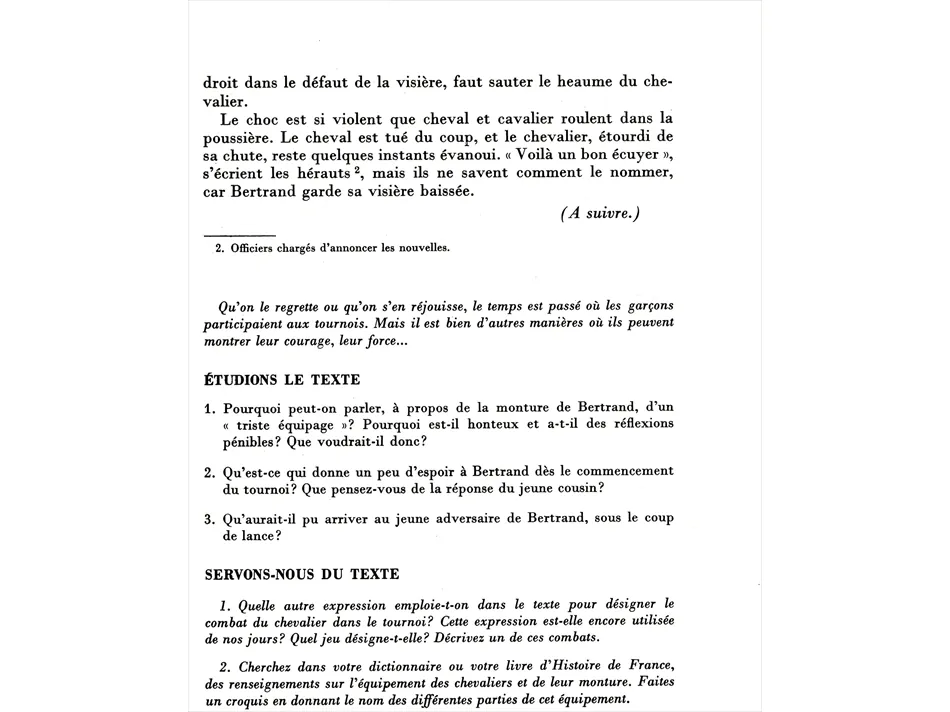 Etude de texte CM1