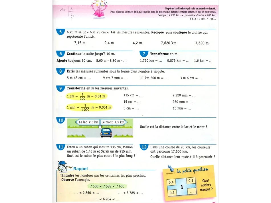 Mathématiques CM2