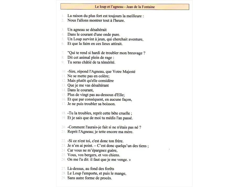 Recueil de récitations