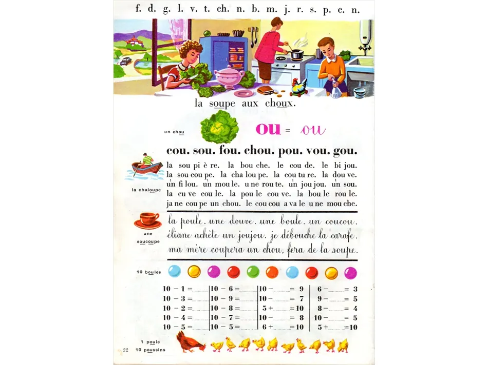 Livre de lecture Boscher en correspondance avec les livrets d'écriture