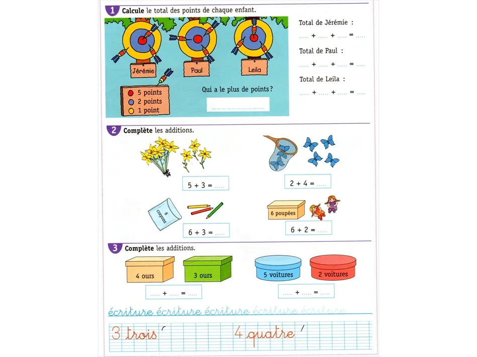 Cours de mathématiques CP